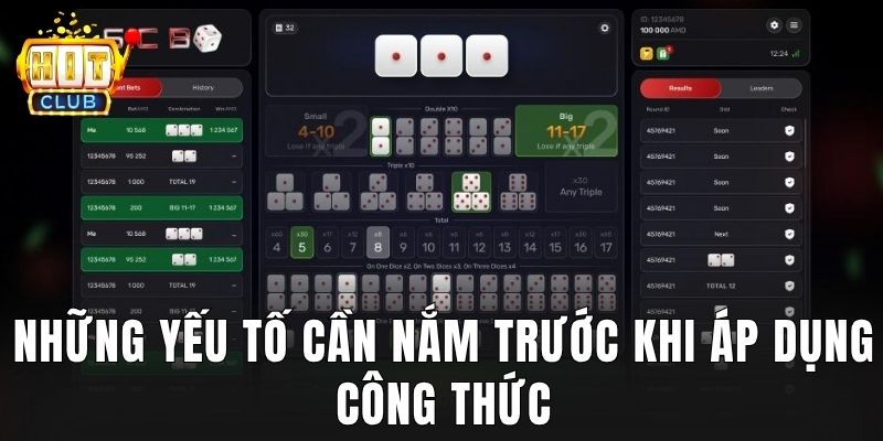 Những yếu tố cần nắm trước khi áp dụng công thức